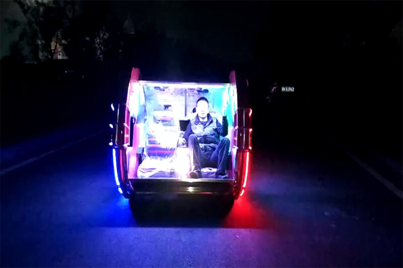 How to run happy car at night
