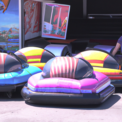how much do inflatable bumper car businesses make a day