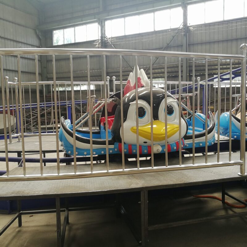 16-Seat Penguin Spinning Car Rides for Sale