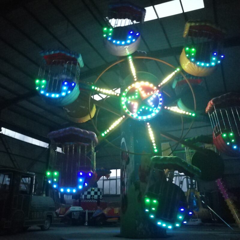 24-Seat Double-Sided Small Ferris Wheel Rides for Sale