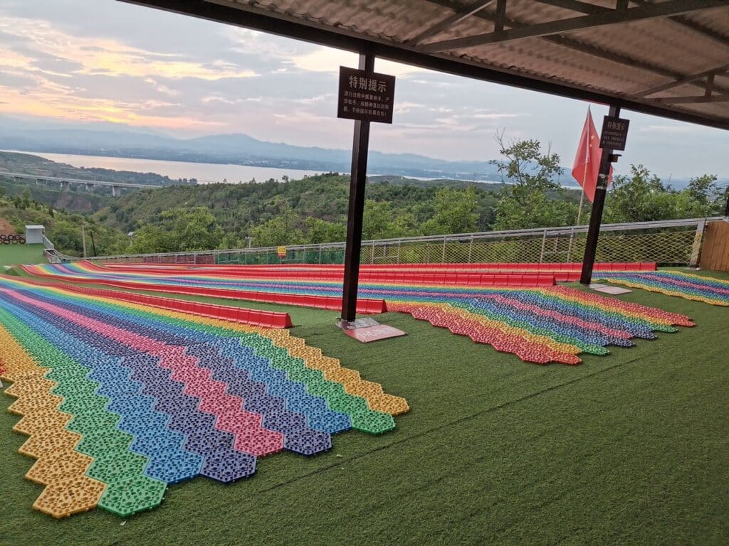 Top Sale Rainbow Slides for Mountain Parks