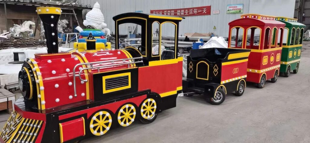 Trackless Tourist Train Rides for Sale for Carnival Business